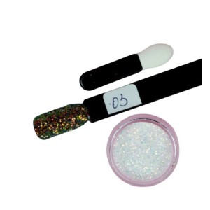 Втирка для нігтів Master Professional СRYSTAL Glitters MP-483-03. Photo 2